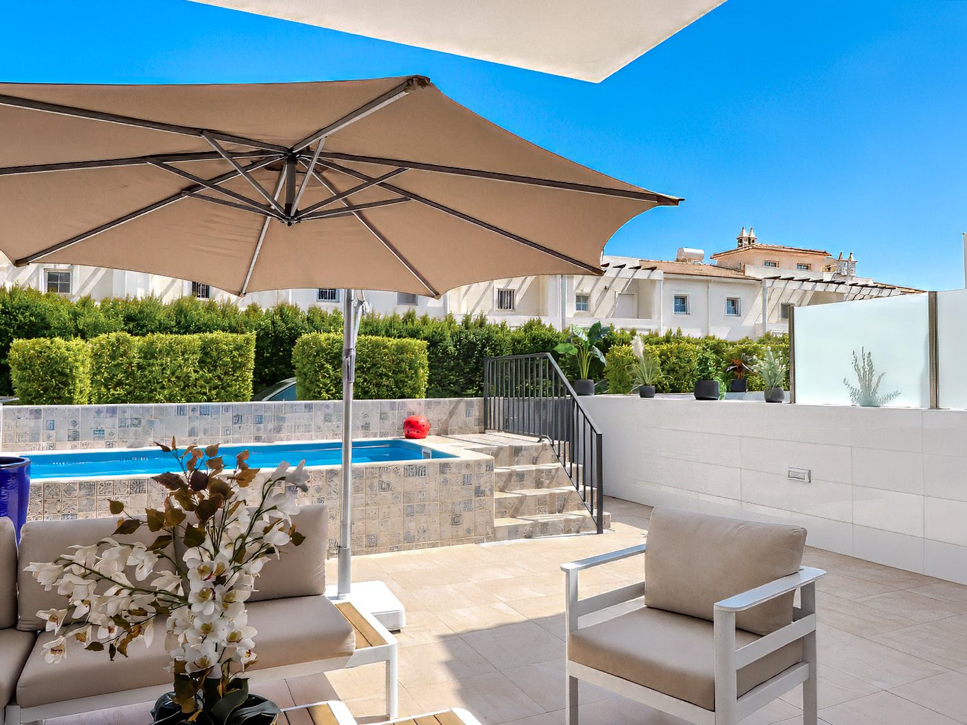 Terraço da piscina
