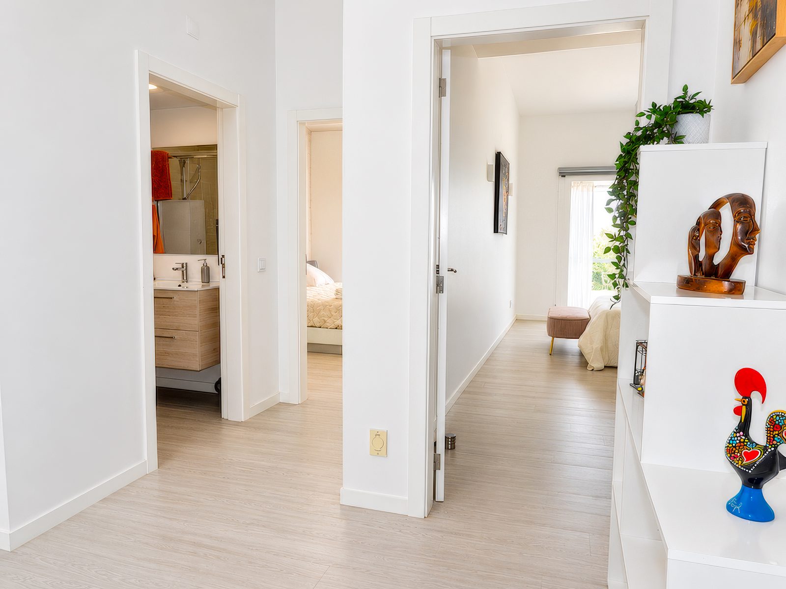 Hall junto aos quartos
