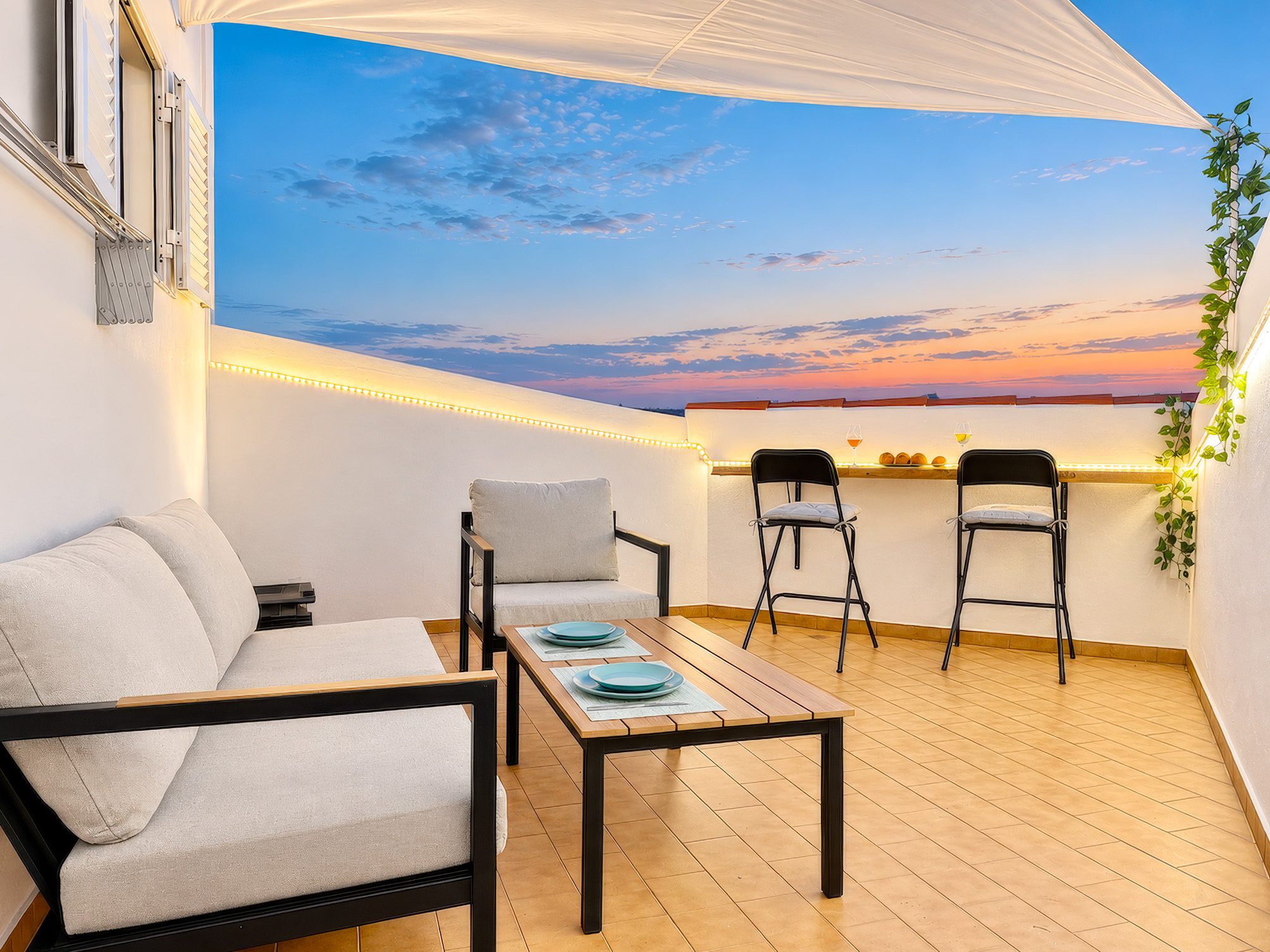 Zona de lounge exterior